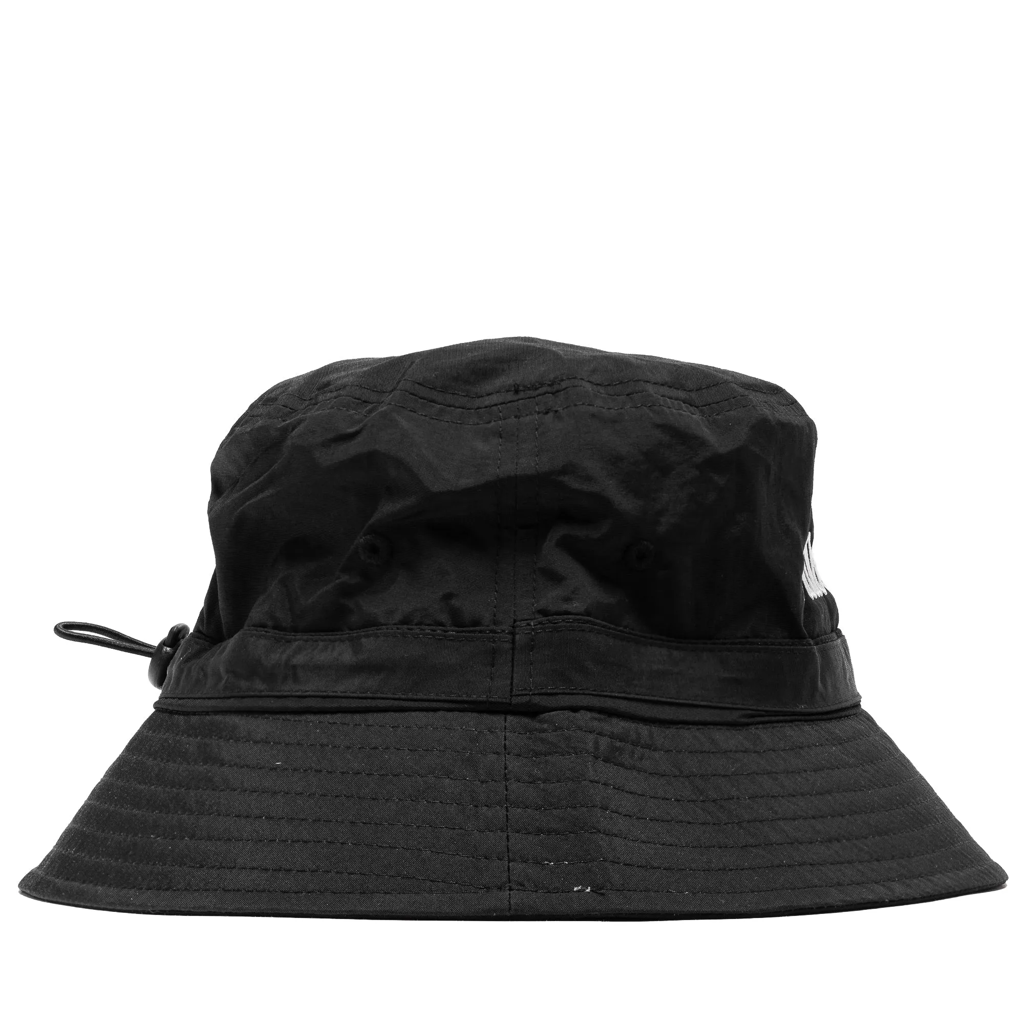 Malbon Golf x Politics Nylon Bucket Hat - Black