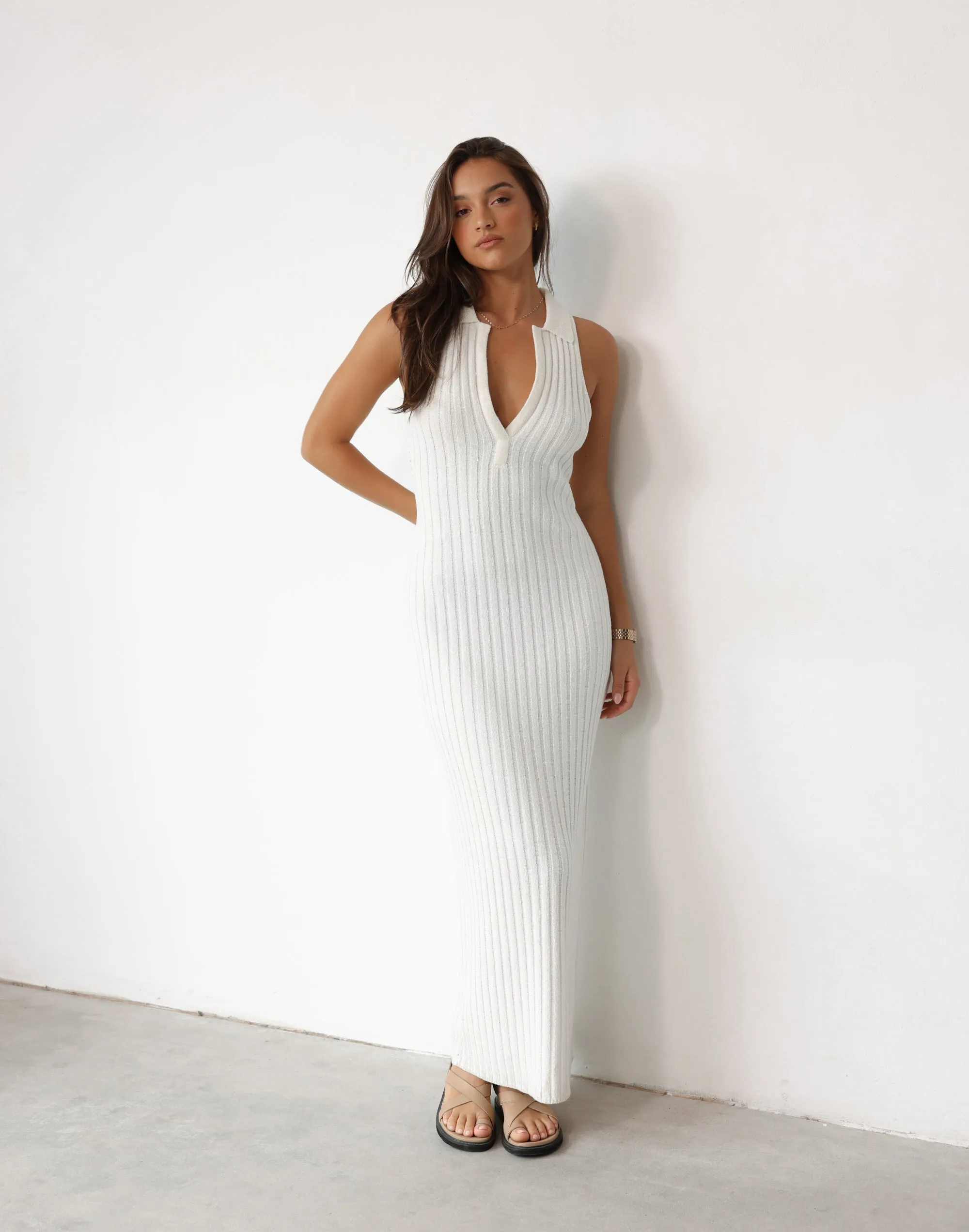 Maxi Dress in White