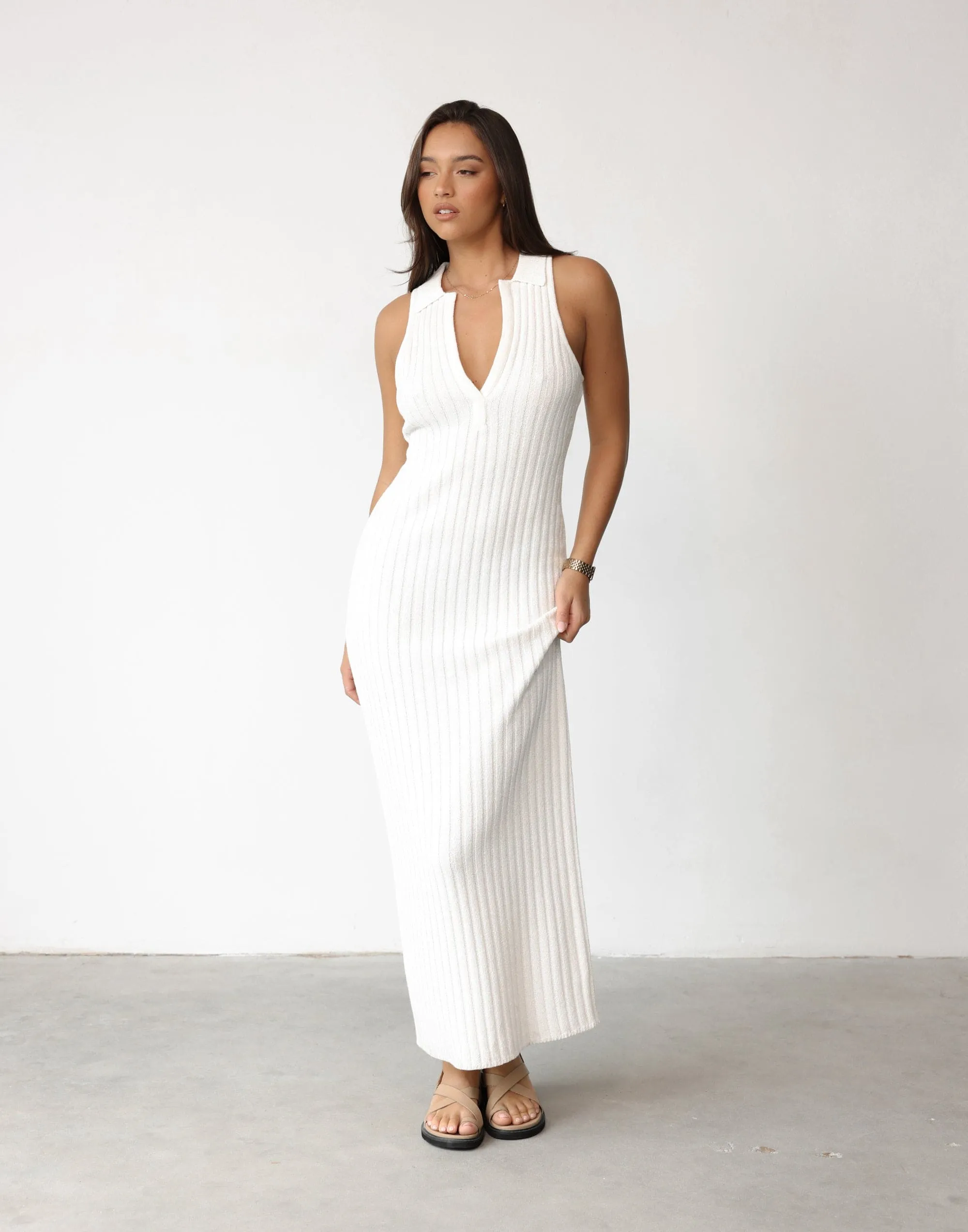 Maxi Dress in White