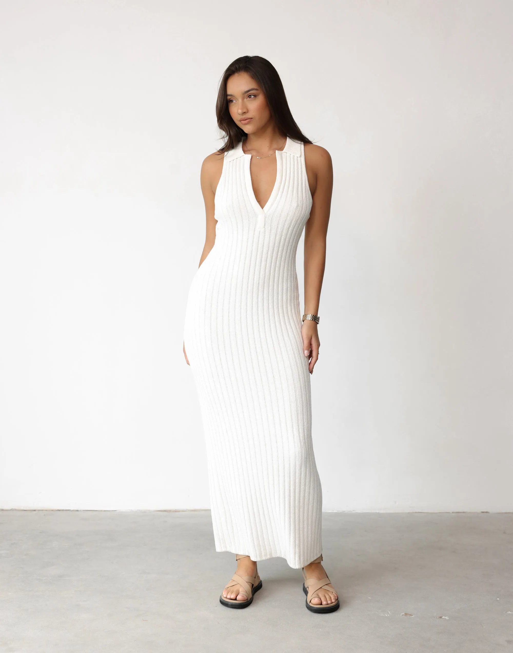 Maxi Dress in White