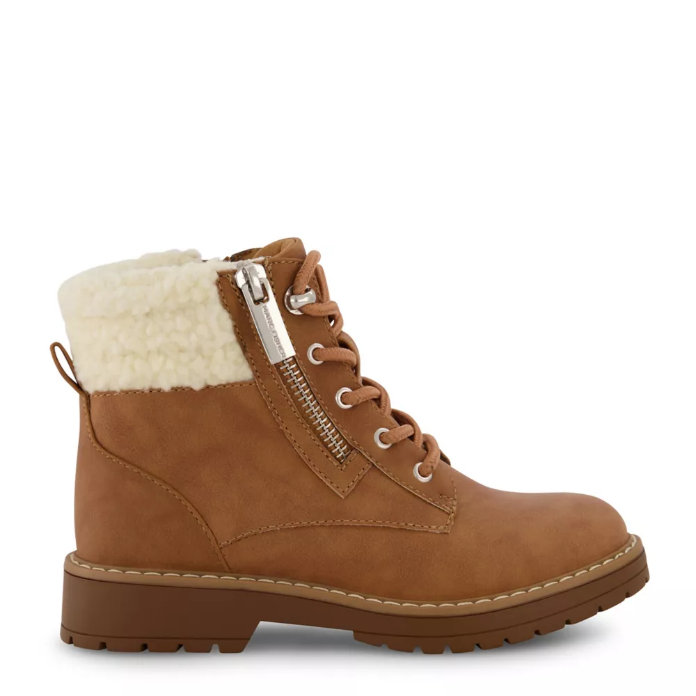 MARC FISHER  GIRLS LITTLE-BIG KID JADE ZIP LACE-UP BOOT