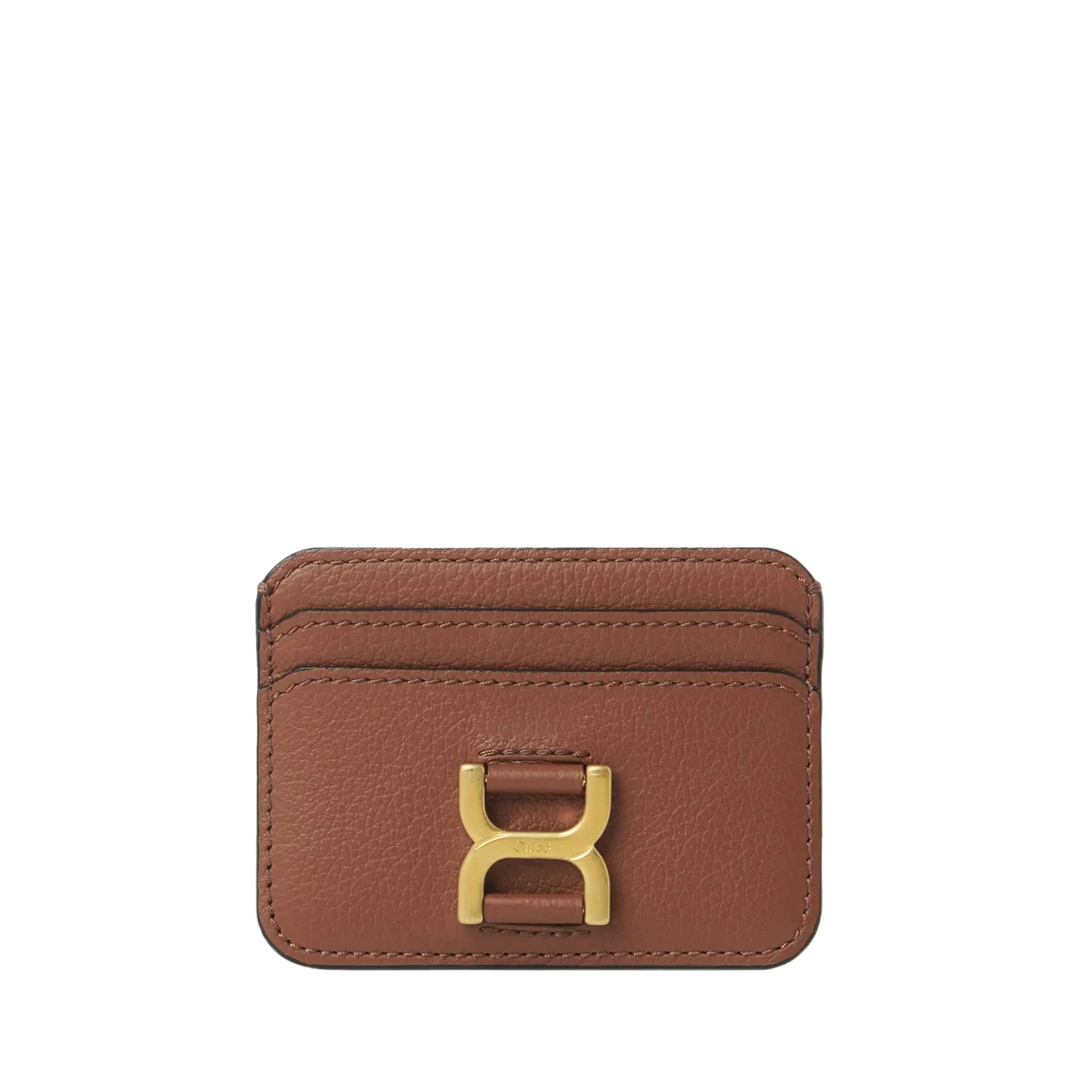 Marcie Flat Card Holder Tan - Shop Now