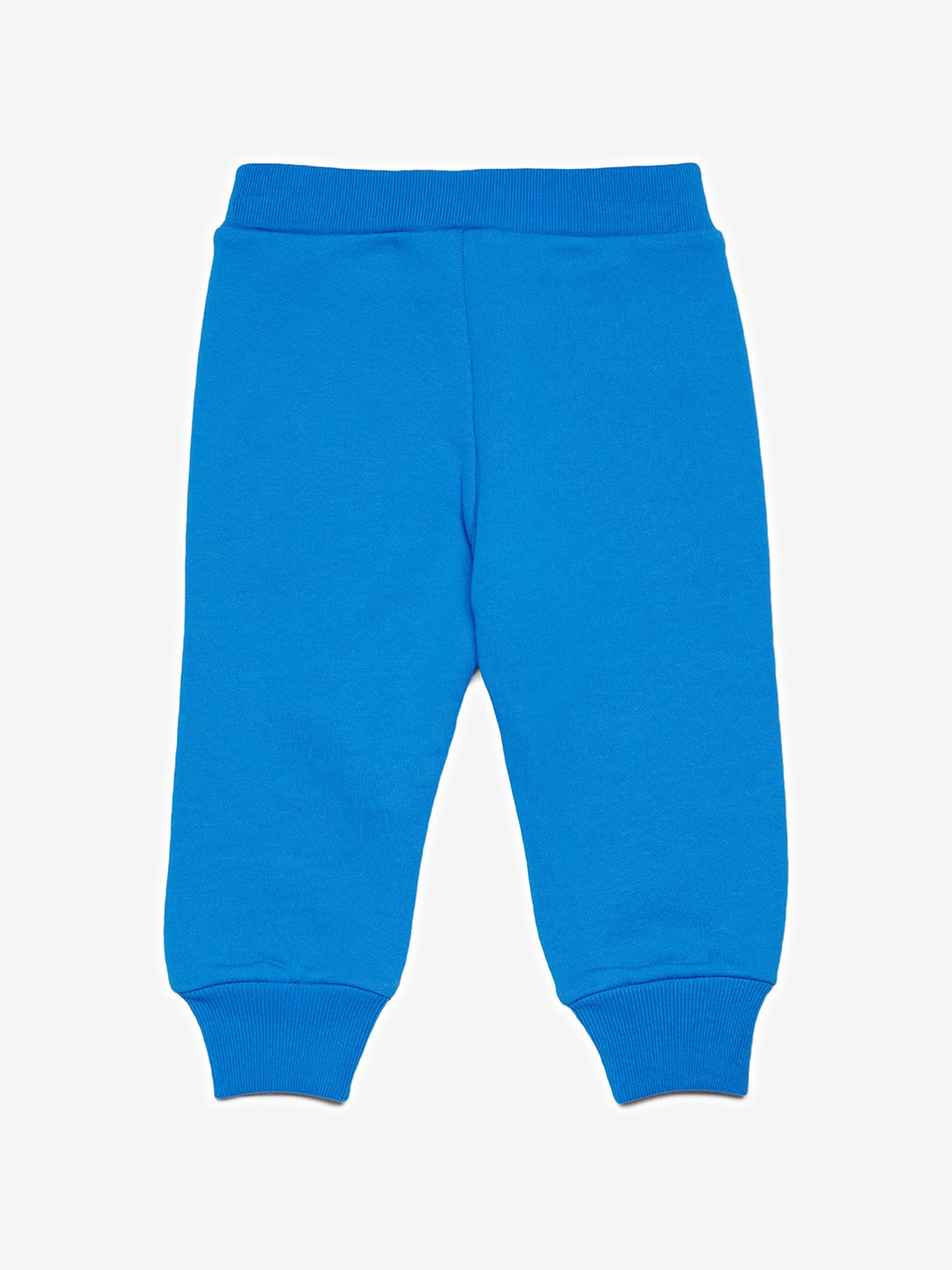 MARNI Baby Round Logo Joggers in Blue