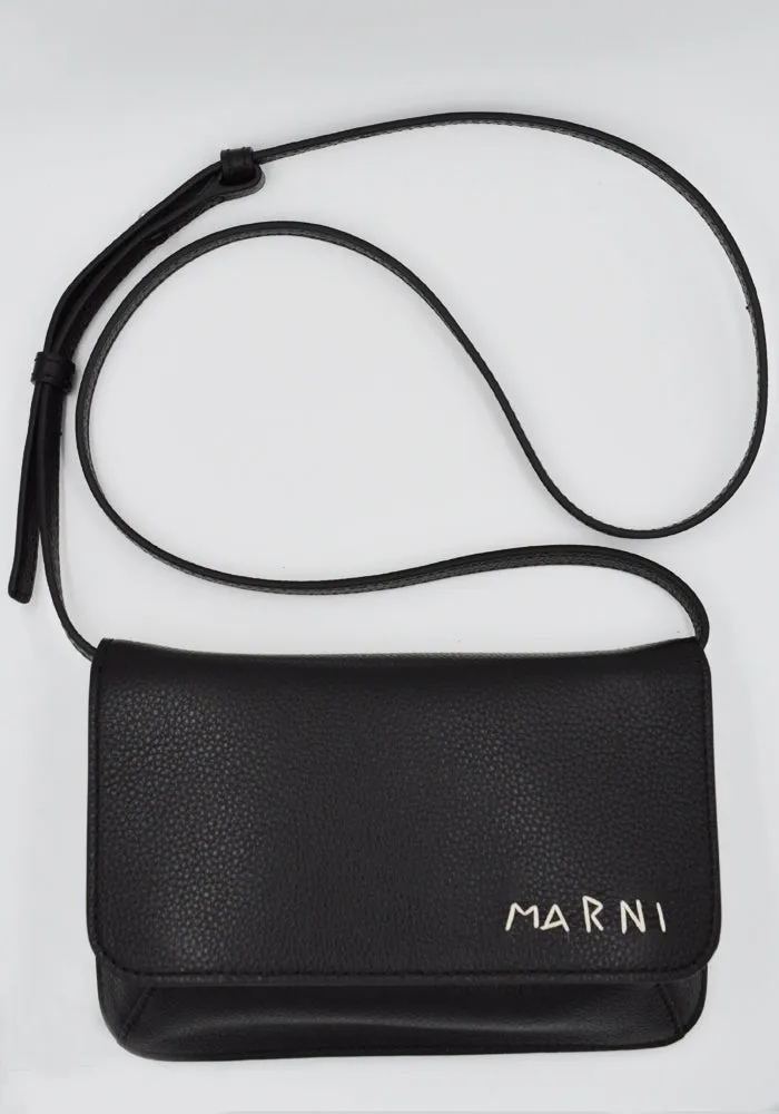 MARNI PHMI0023U0 SHOULDER POCHETTE BLACK