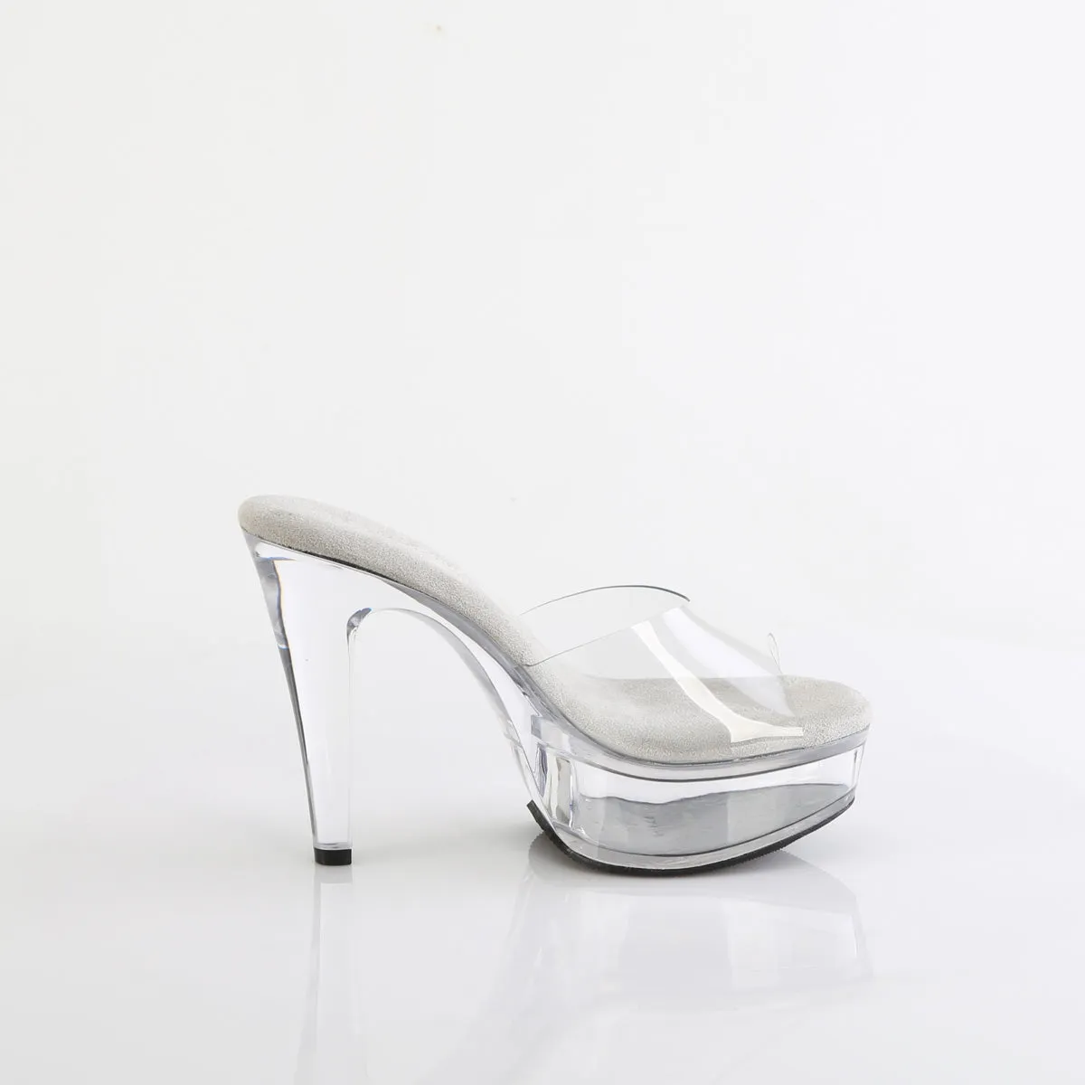 MARTINI-501 Clear Crystal 5 Inch Heel