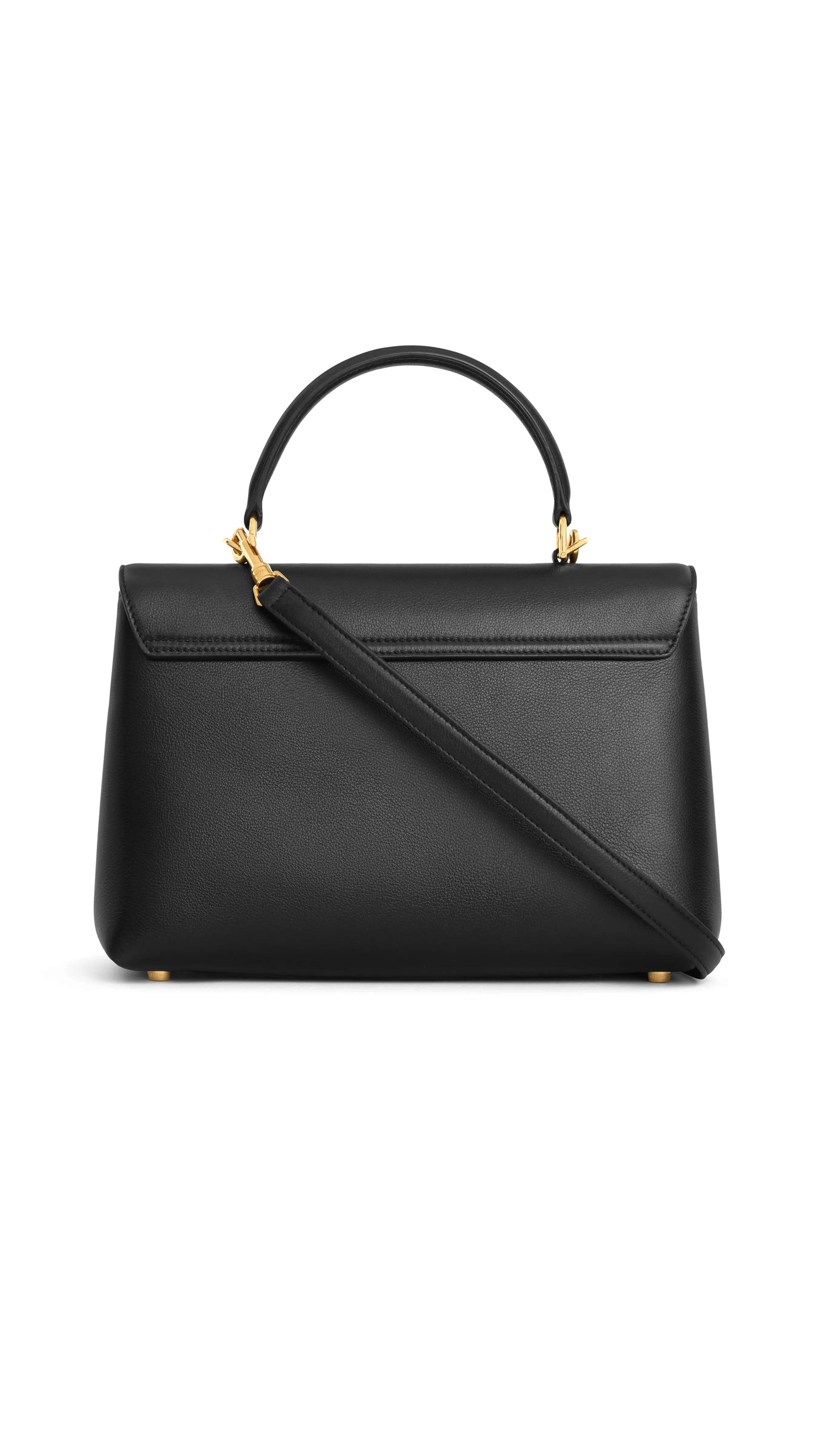 Supple Calfskin Medium Black Nino Bag