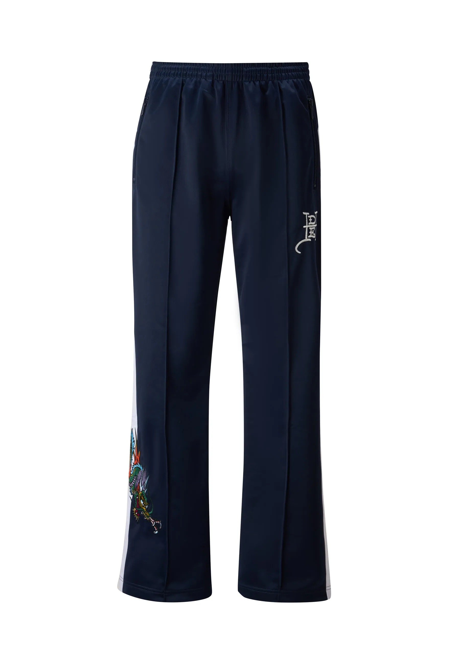 Mens Big Drag Tricot Tracksuit Joggers - Navy