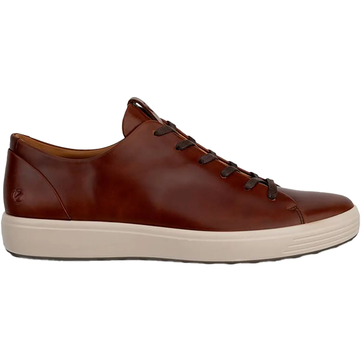 Men's Ecco Soft 7 M Premier Sneaker Cognac Leather