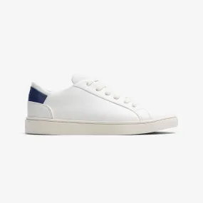 Men's Lace Up | White-Midnight Blue