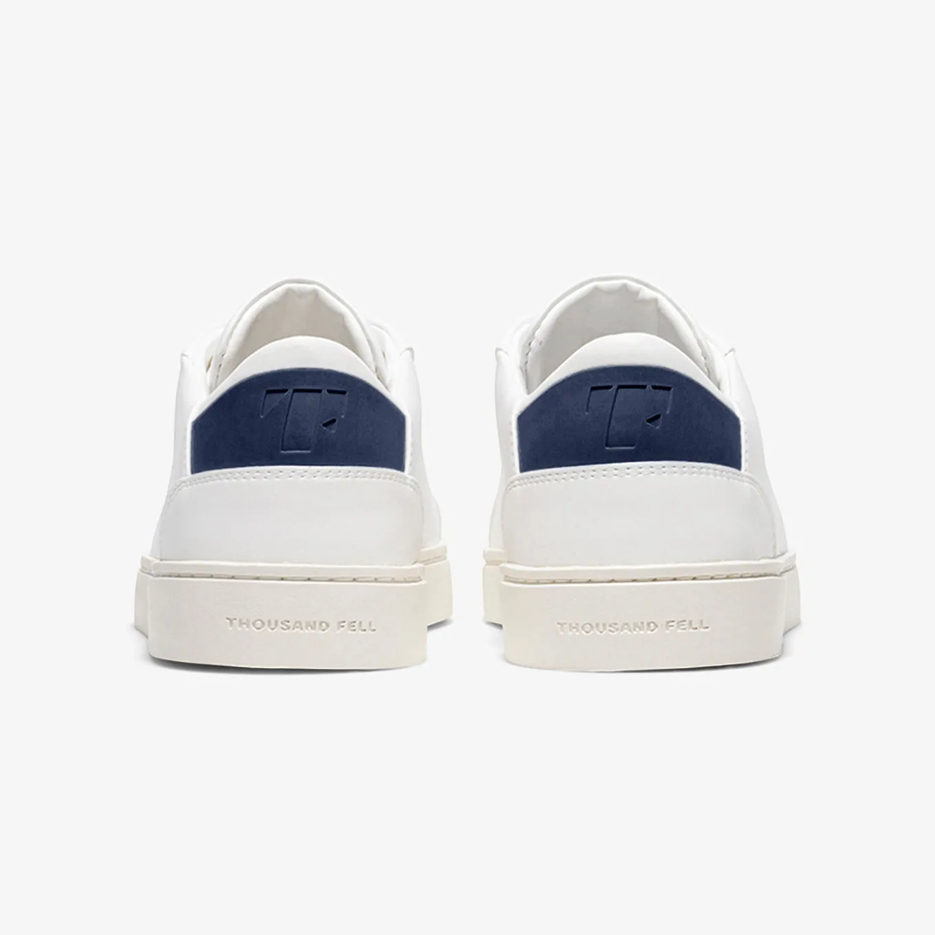 Men's Lace Up | White-Midnight Blue