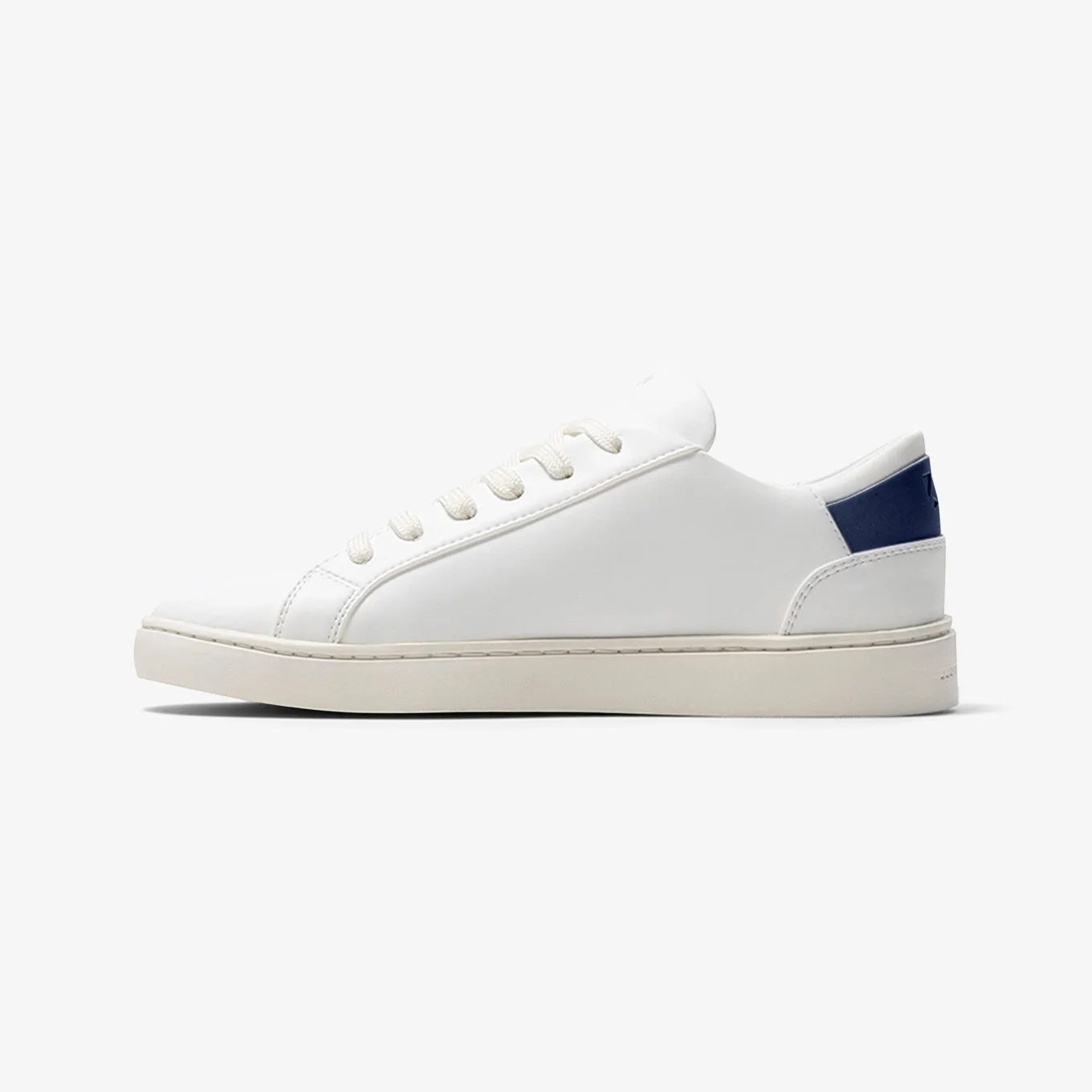 Men's Lace Up | White-Midnight Blue