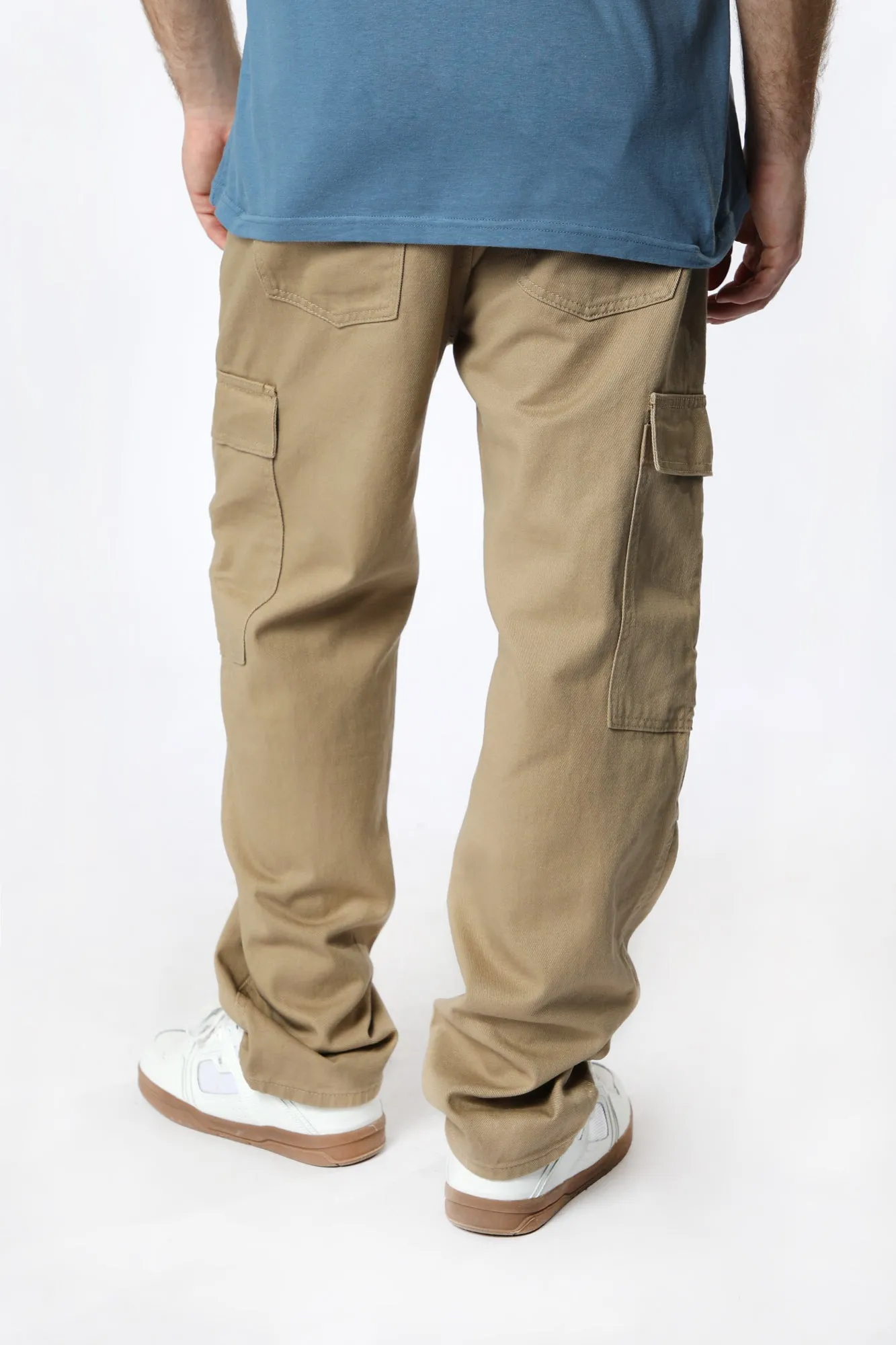 Men's Wide Leg Cargo Pants West49