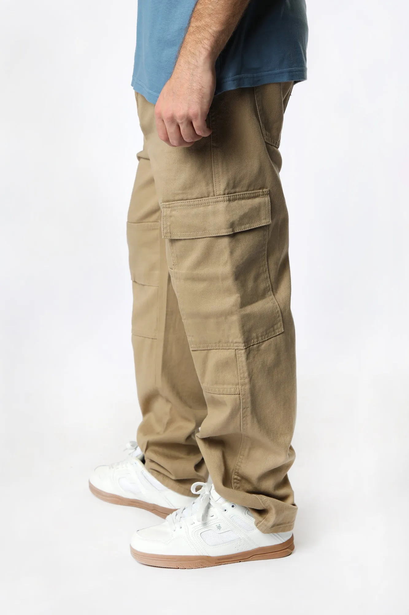 Men's Wide Leg Cargo Pants West49