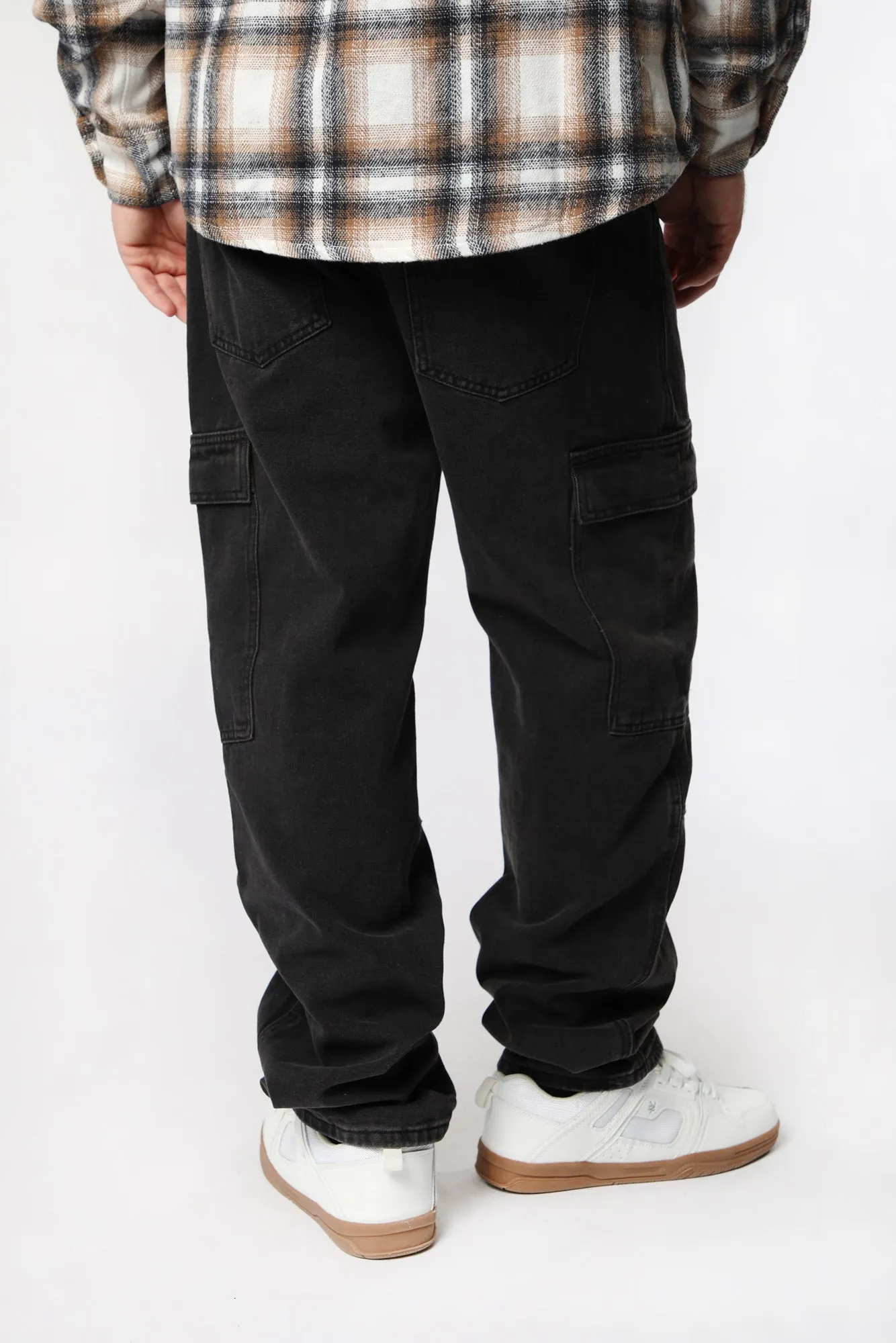 Men's Wide Leg Cargo Pants West49