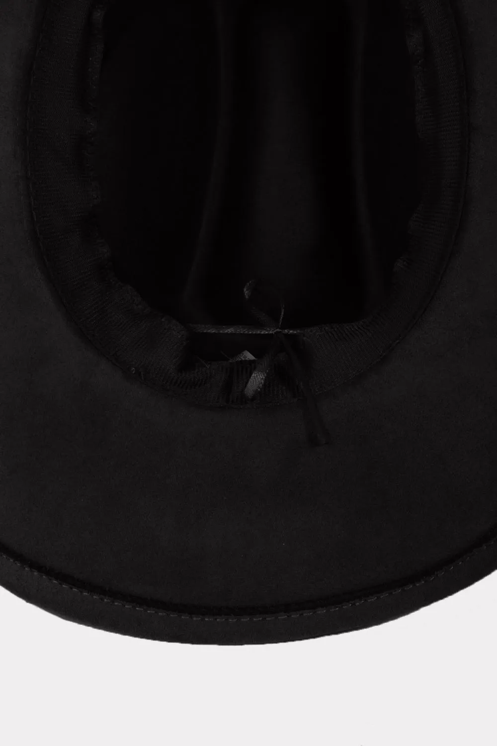 Metal Trim Cowboy Hat with Fame Style