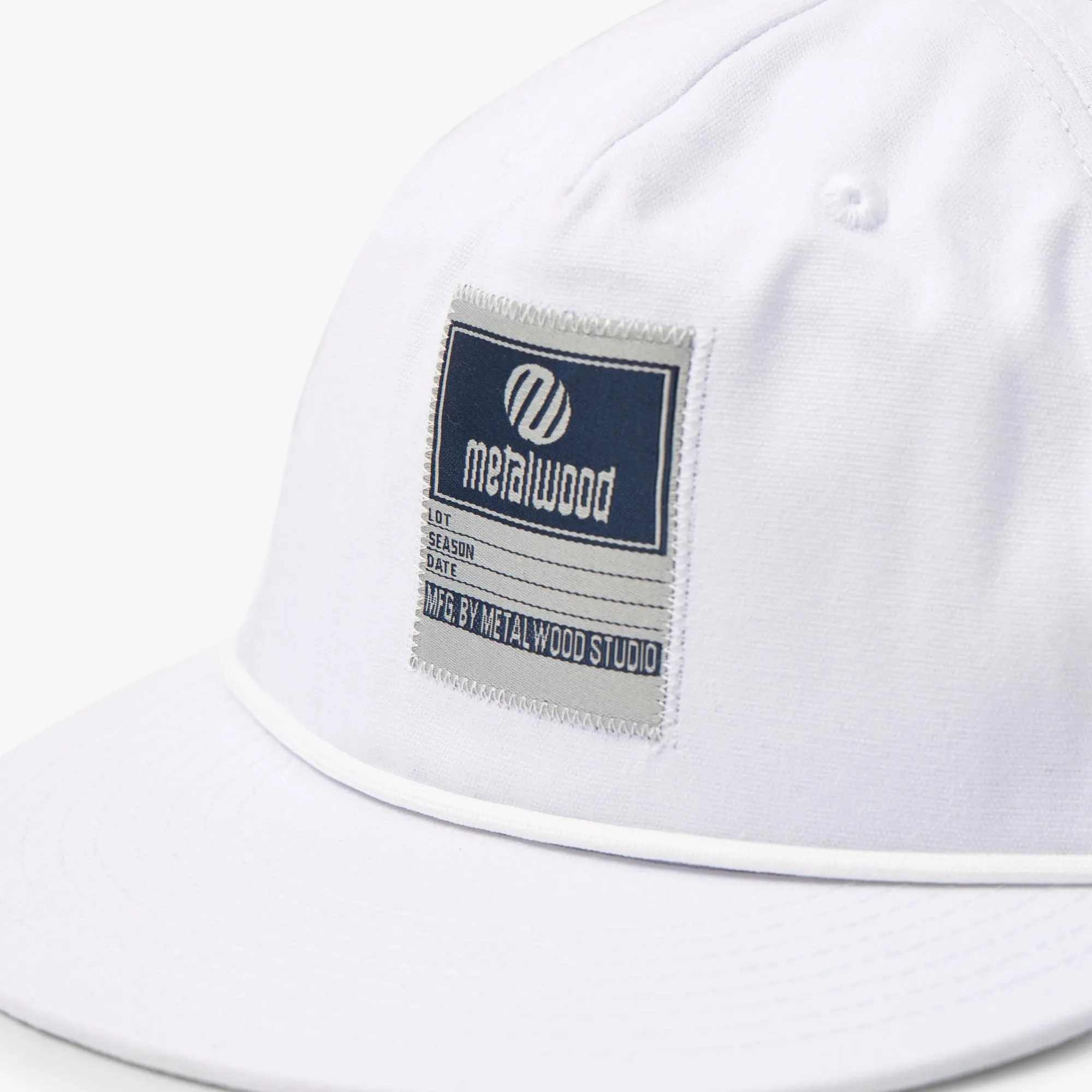 Metalwood Field Rope Hat / White