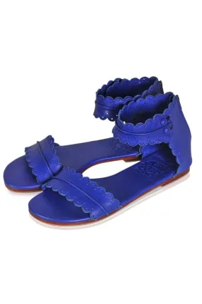 Royal Blue Midsummer Sandals