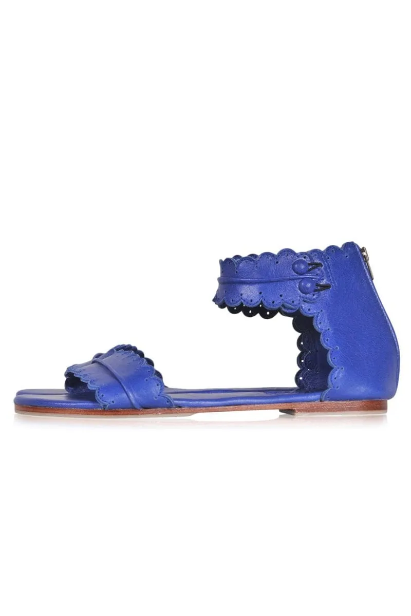 Royal Blue Midsummer Sandals