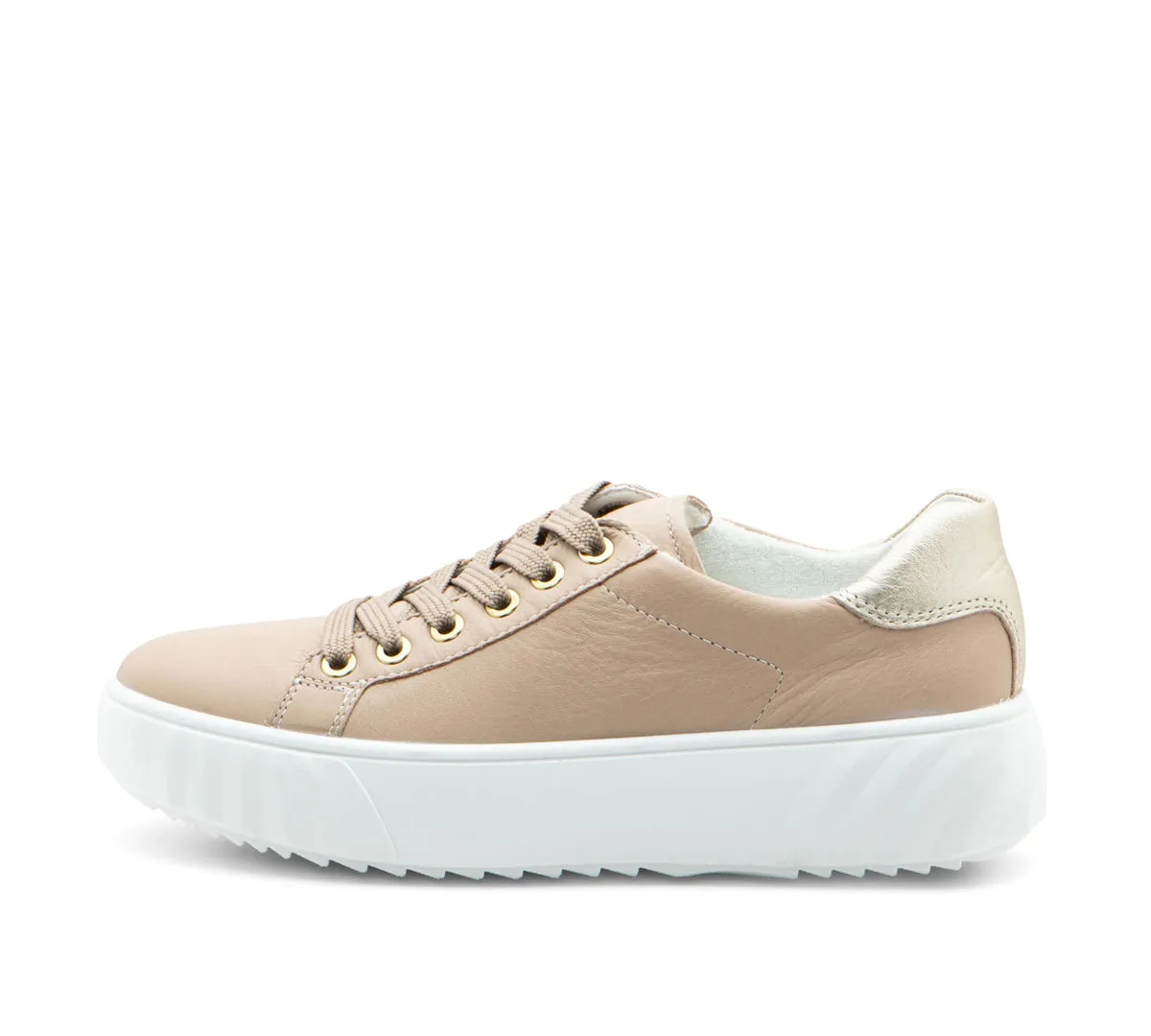 Mikky Women's Platform Sneaker - Sand 09