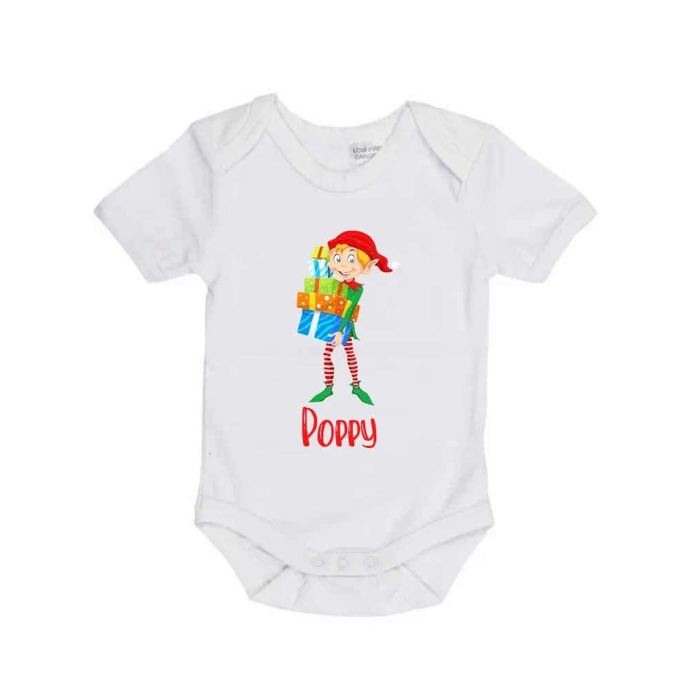 MLW By Design - Personalised Santa's Little Helper - Girl | White or Black