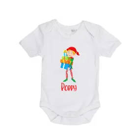 MLW By Design - Personalised Santa's Little Helper - Girl | White or Black