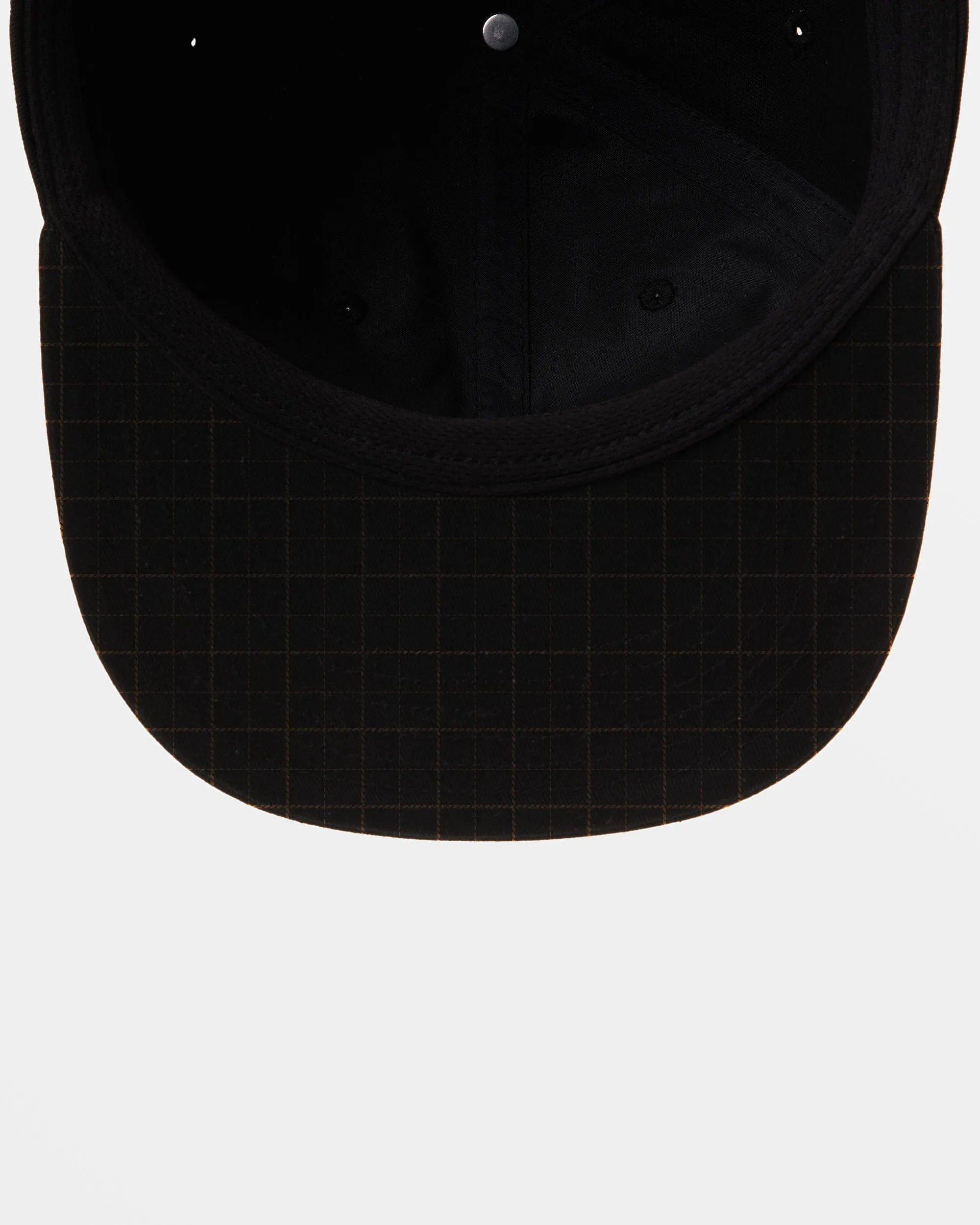 Mogul Snapback Hat - Washed Black