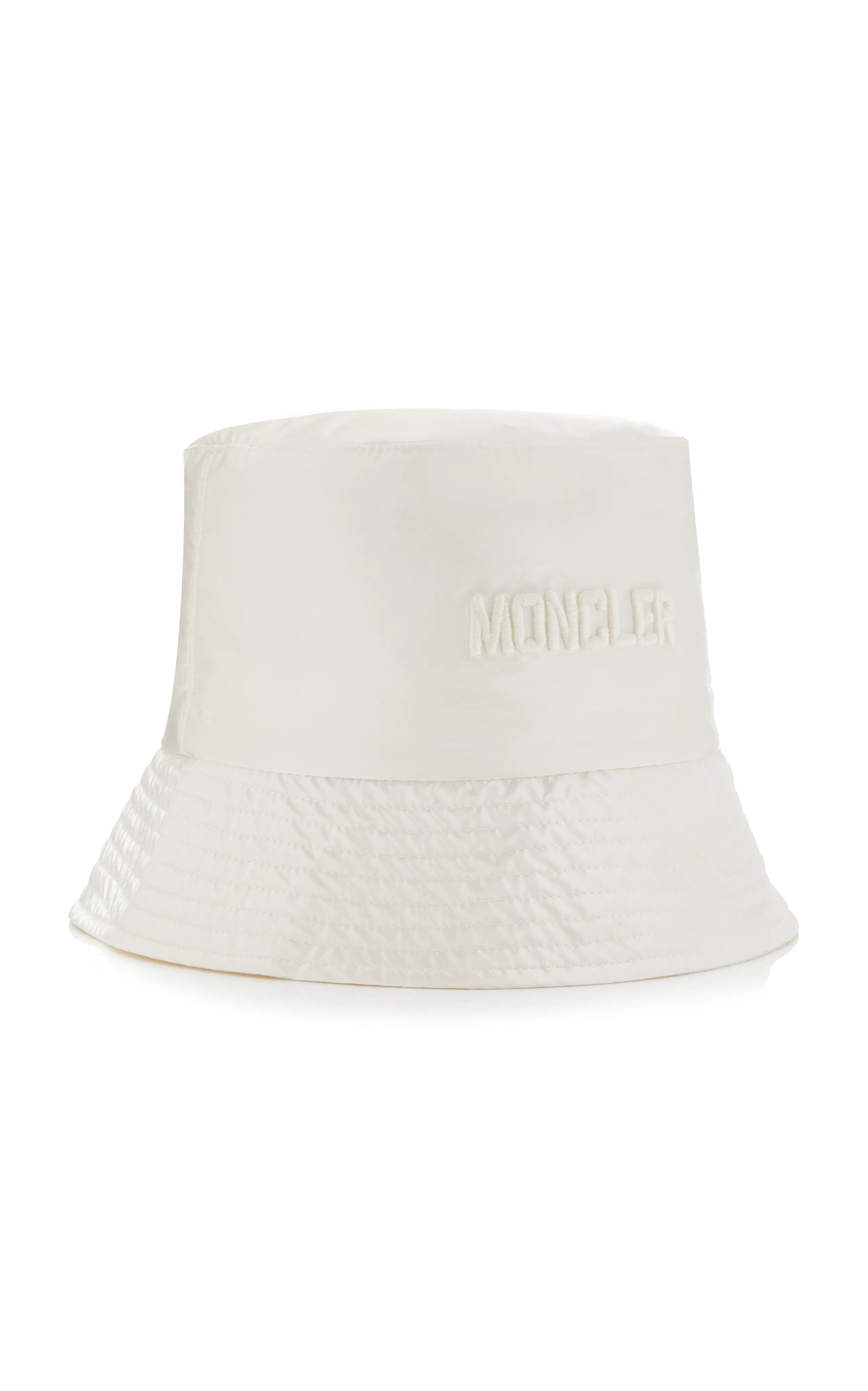 Moncler Embroidered Nylon Bucket Hat