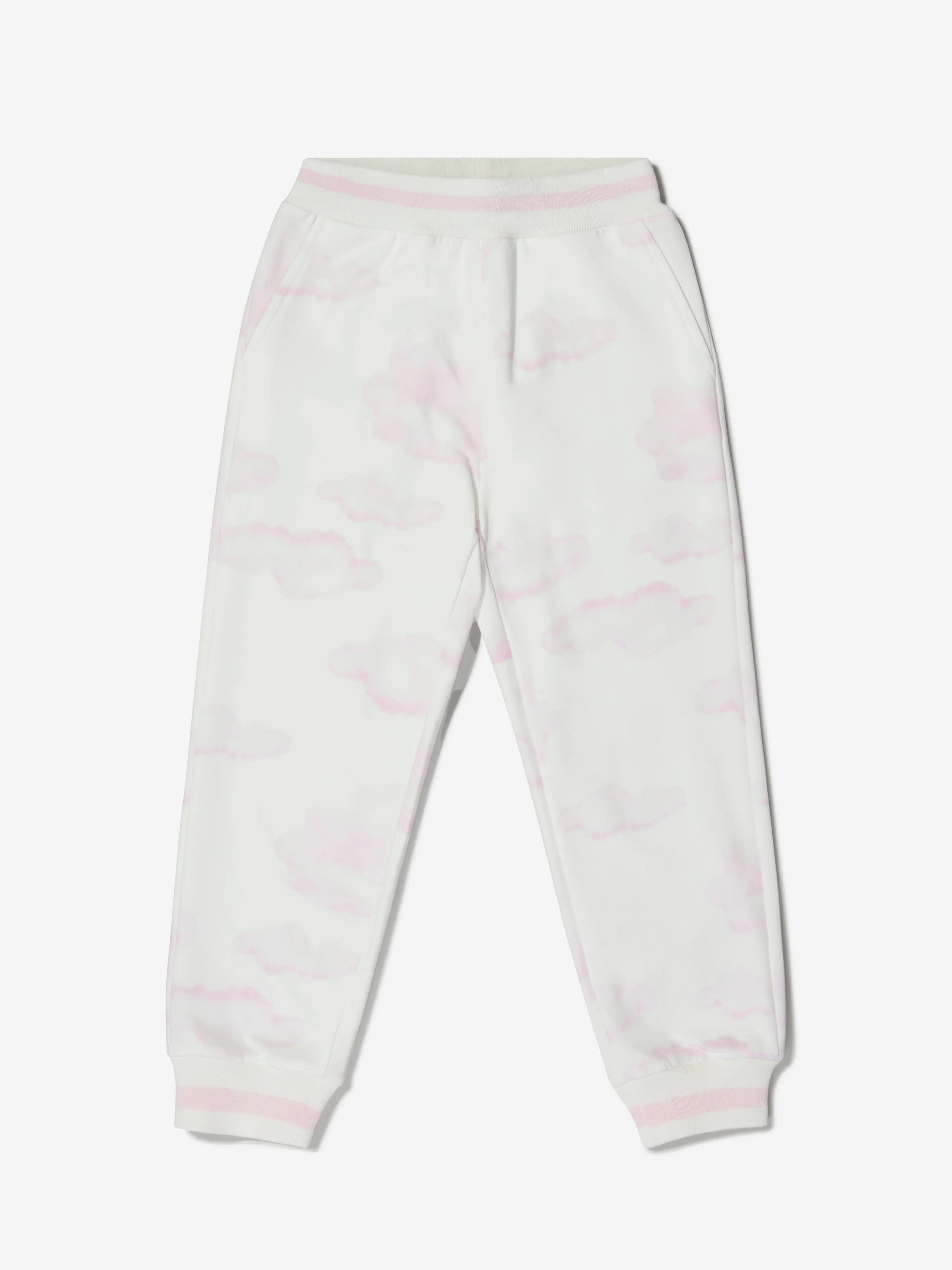 Monnalisa Girls Cotton Tweety Summer Sky Joggers