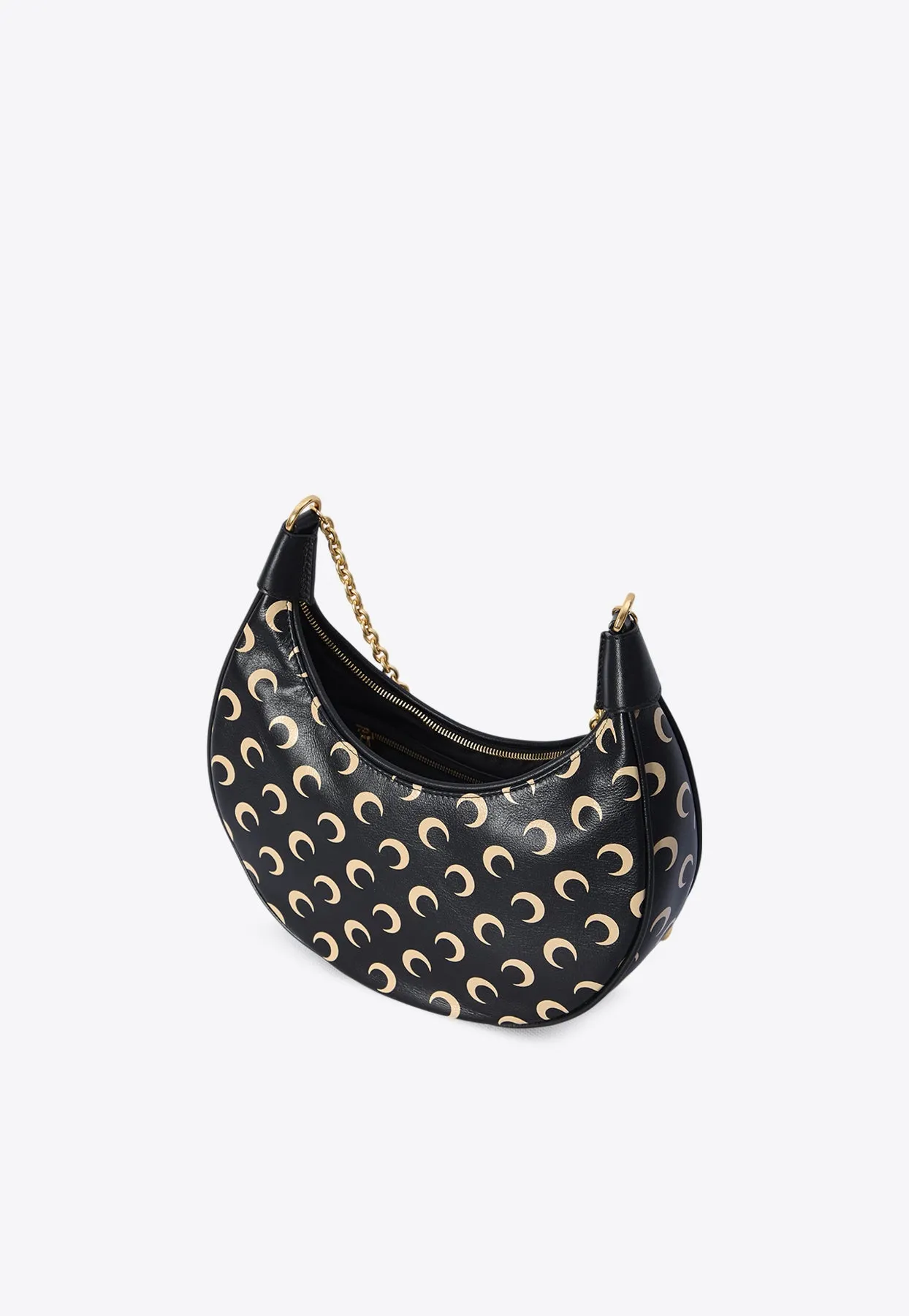 Moon Screenprint Shoulder Bag