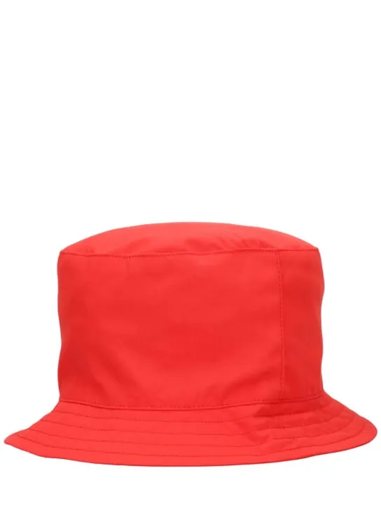 Moschino   Cotton poplin bucket hat 