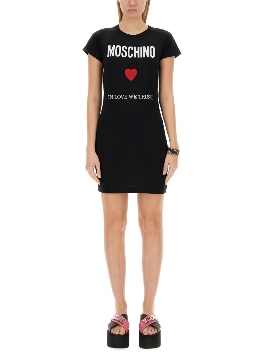 MOSCHINO Logo Dress