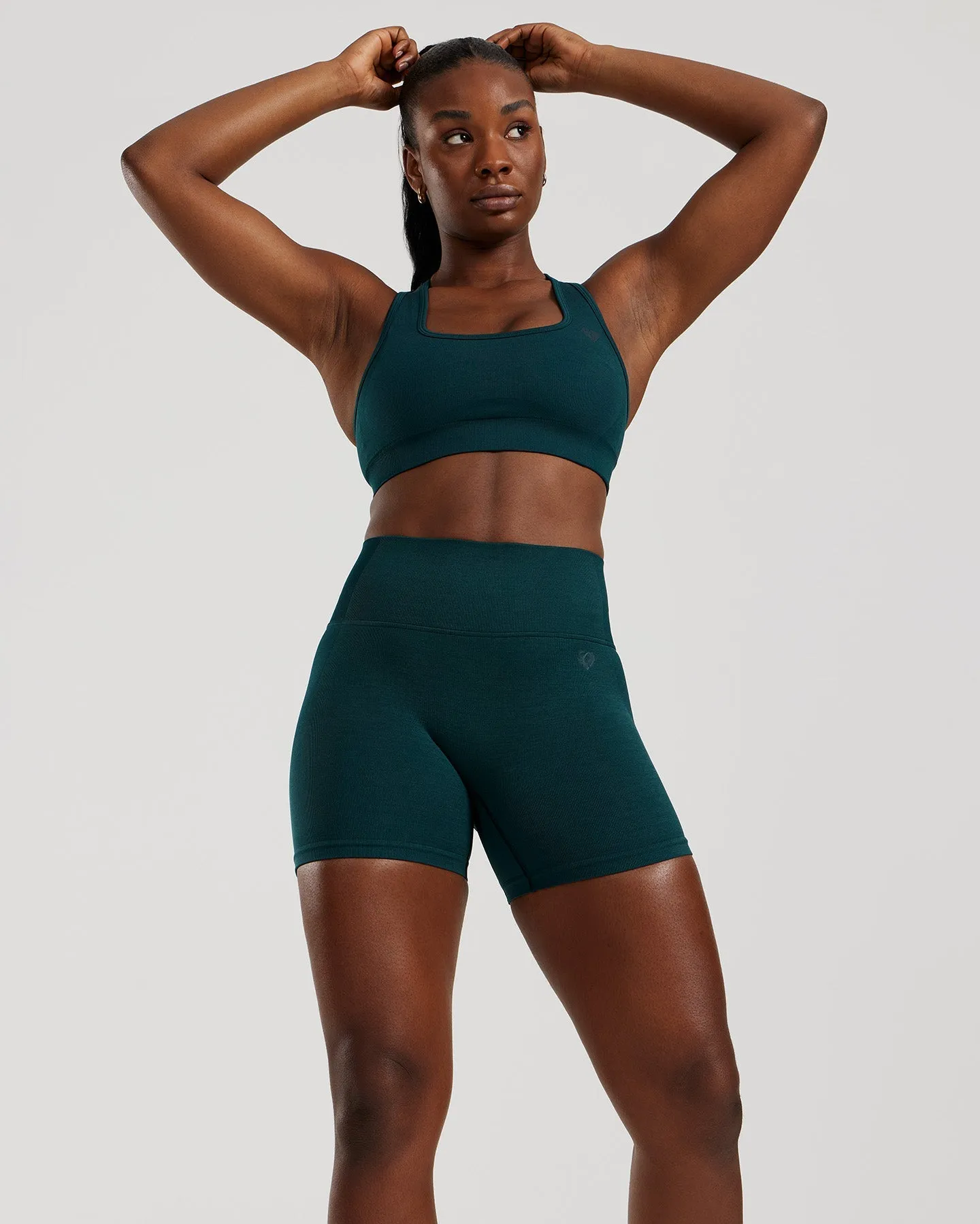 Motion Seamless Racer Back Bra | Dark Moss