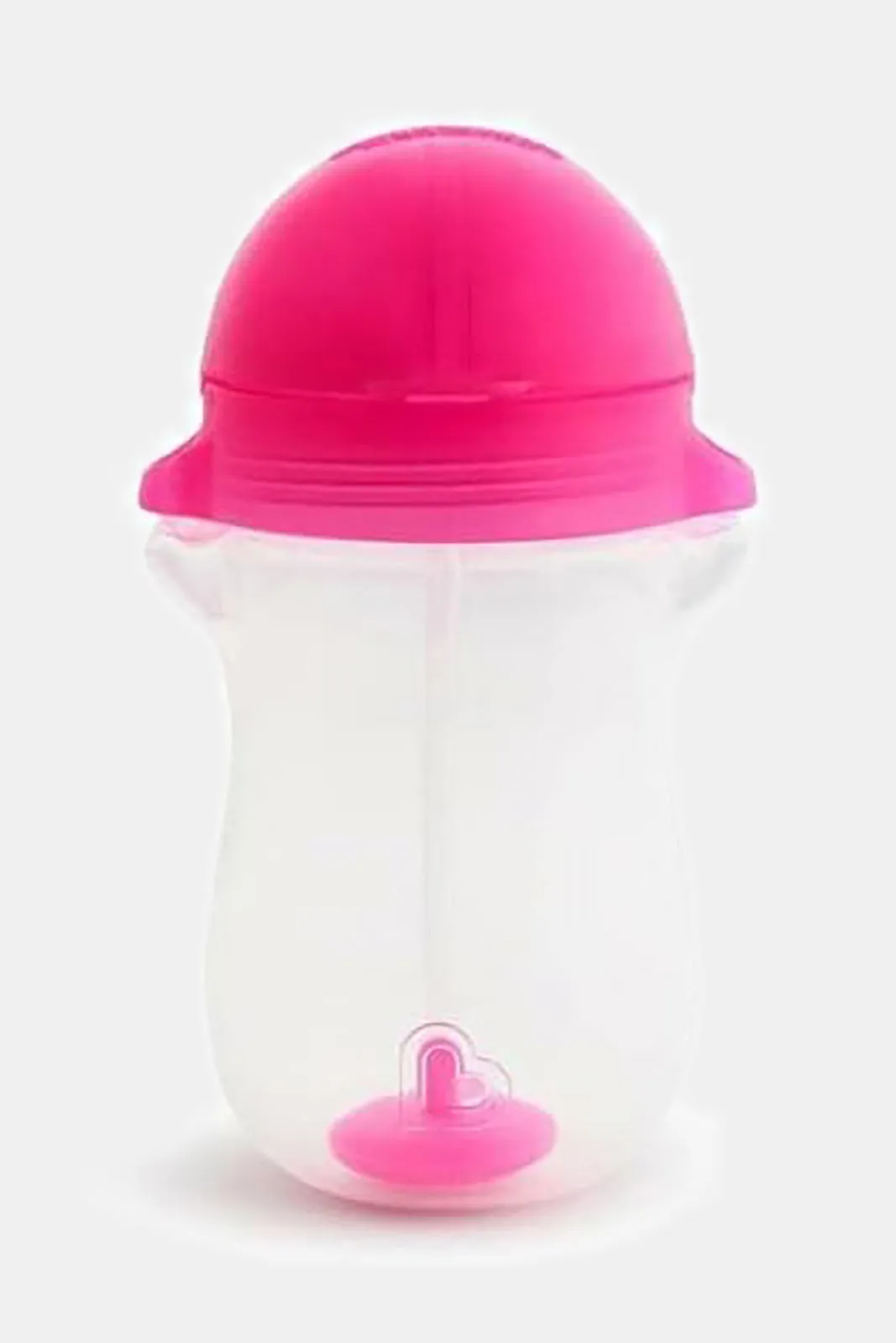 Munchkin Pink Click Lock Straw Trainer Cup