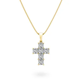 My Girl Diamond Cross Pendant