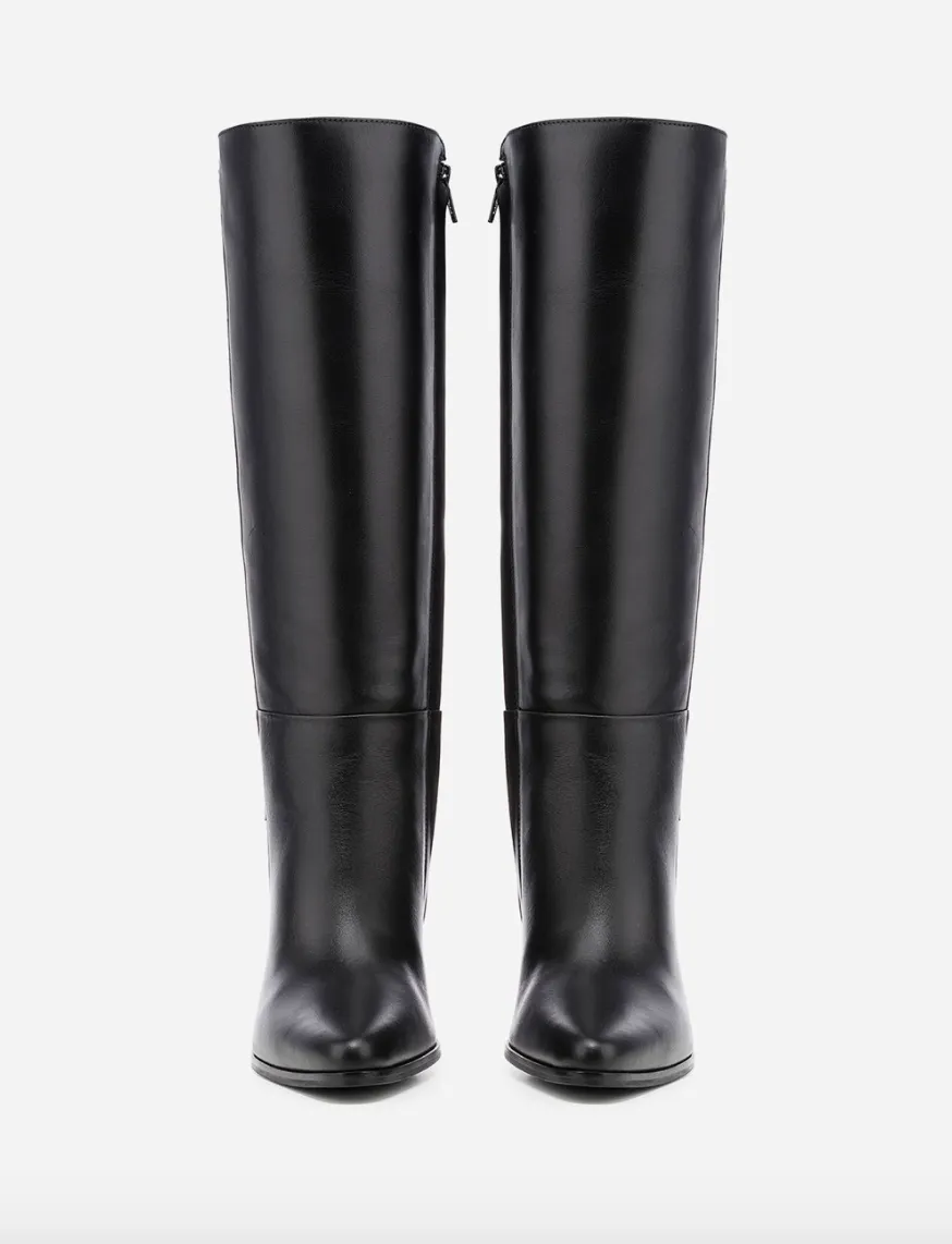 Nappa black Tuva boots