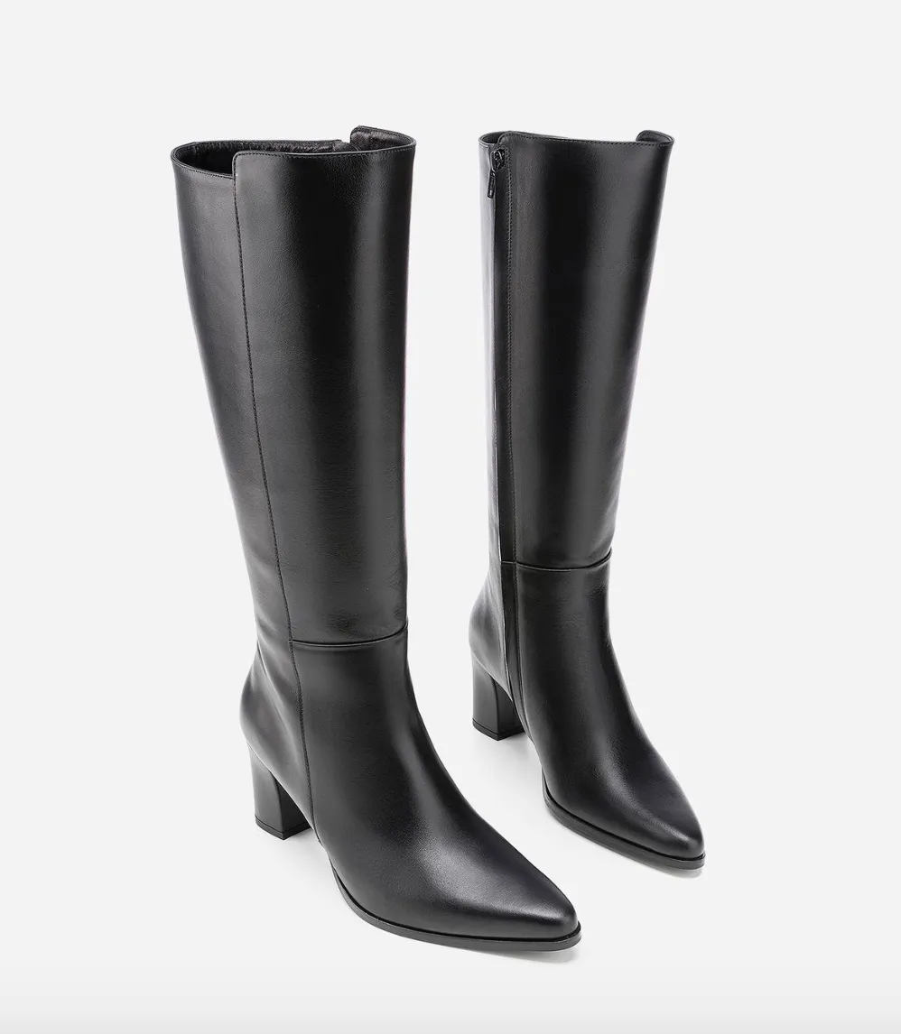 Nappa black Tuva boots