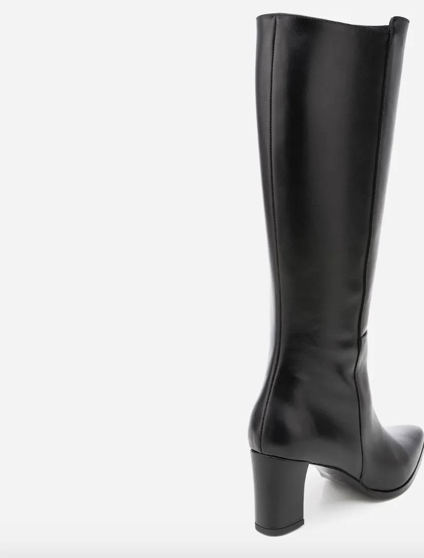 Nappa black Tuva boots