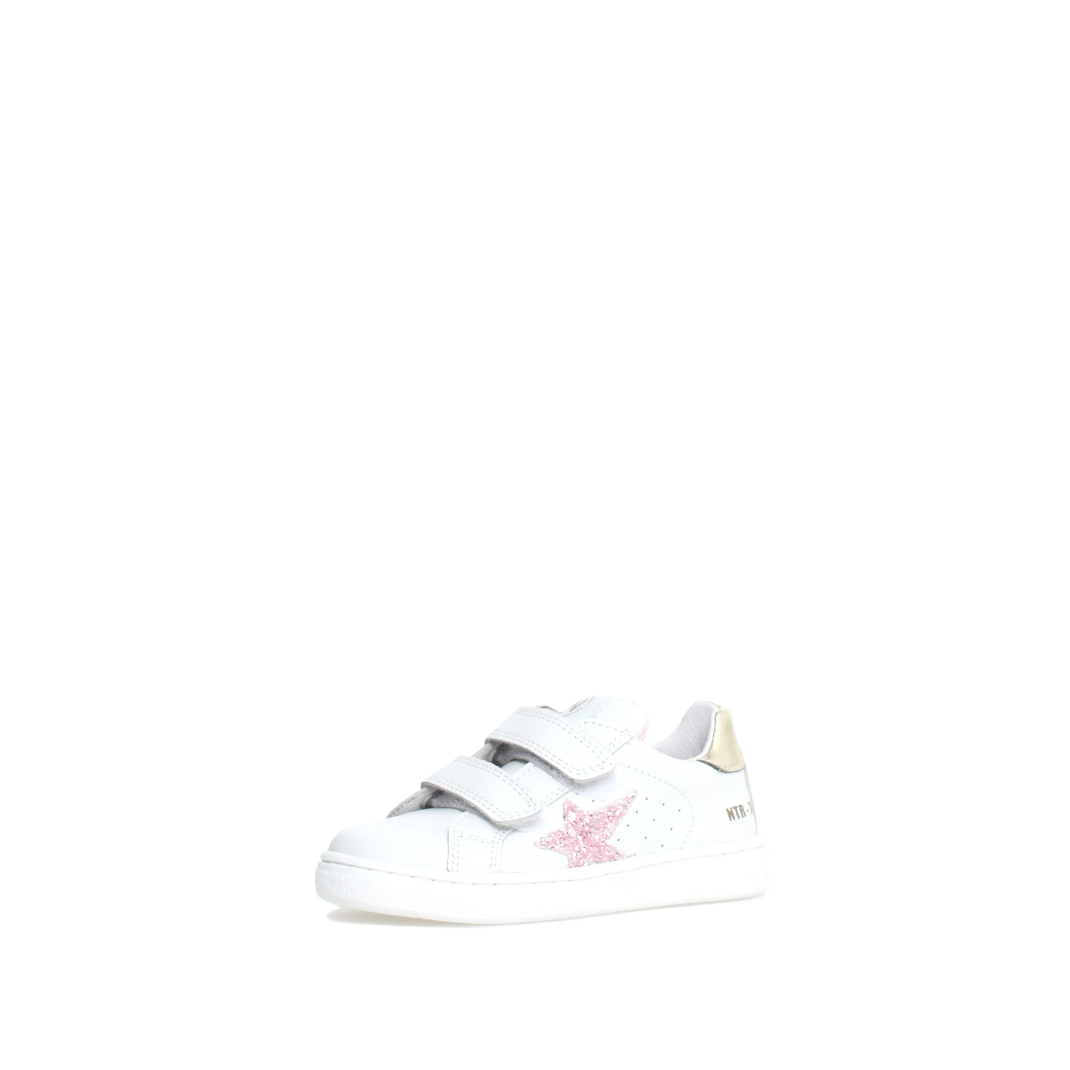 NATURINO PINN Pink Platinum Low Top Sneakers