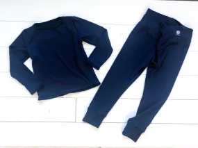 Navy Joggers Set. Softest fabric you'll ever feel