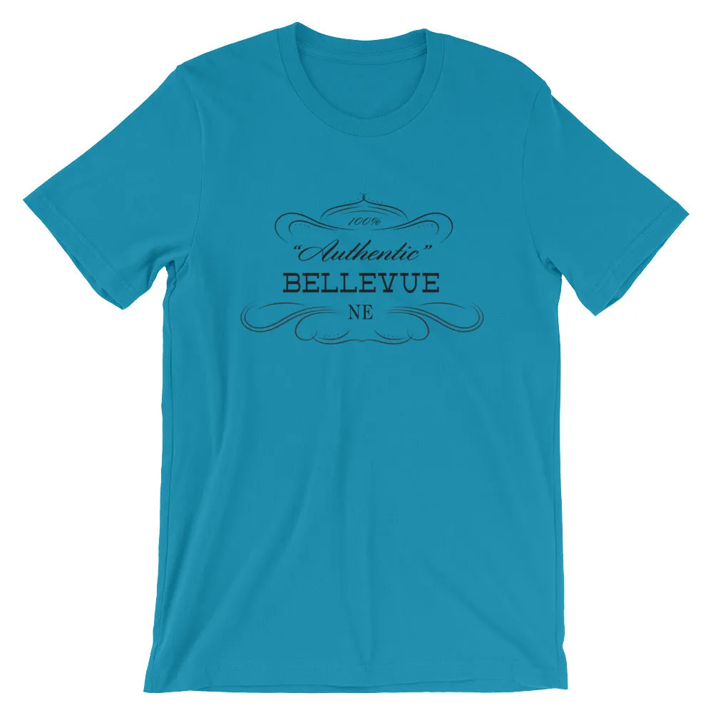 Bellevue NE Nebraska Short-Sleeve Unisex T-Shirt Authentic