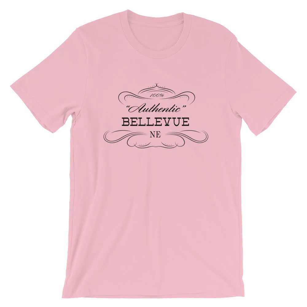 Bellevue NE Nebraska Short-Sleeve Unisex T-Shirt Authentic