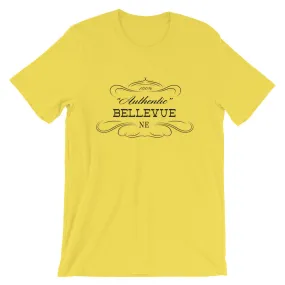 Bellevue NE Nebraska Short-Sleeve Unisex T-Shirt Authentic