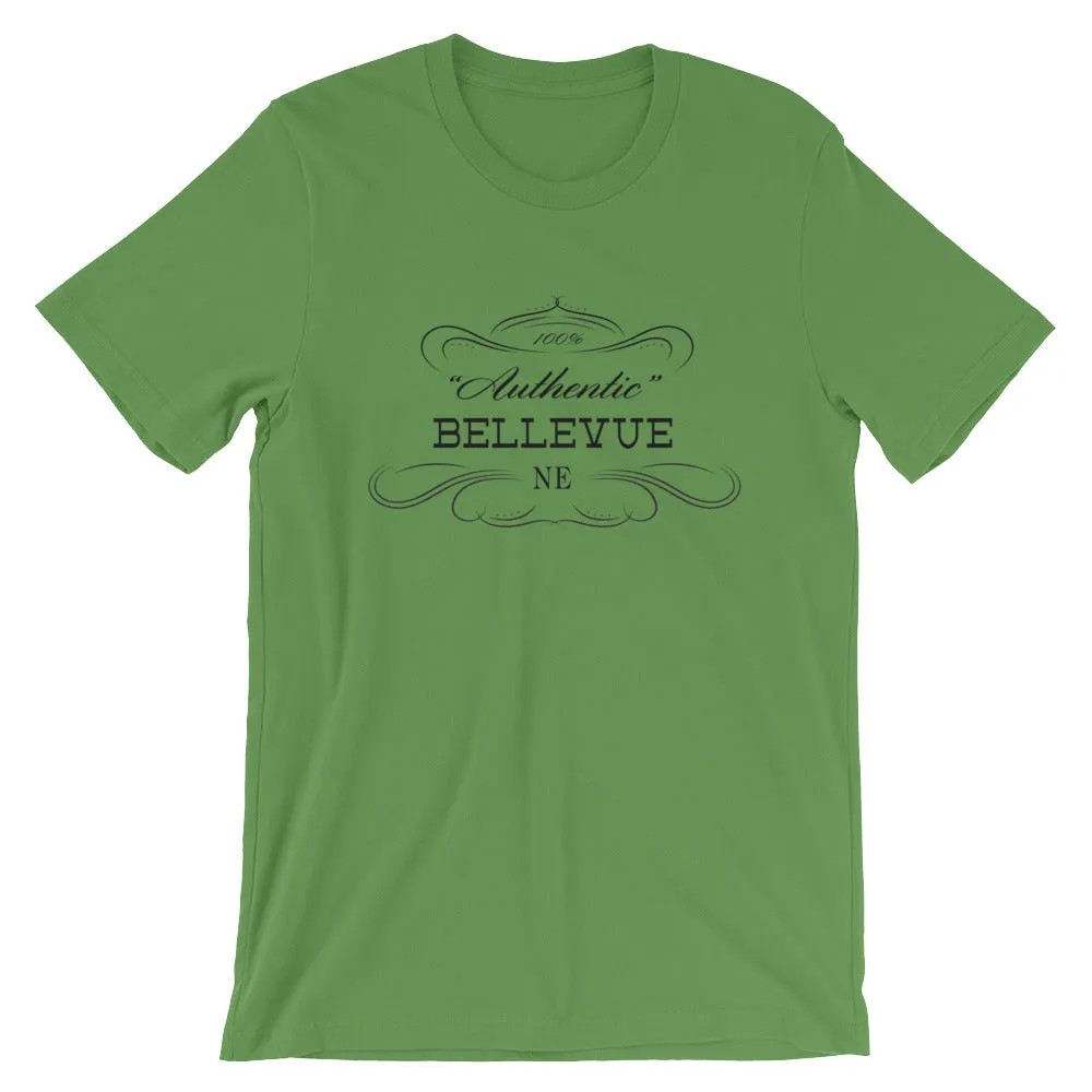 Bellevue NE Nebraska Short-Sleeve Unisex T-Shirt Authentic