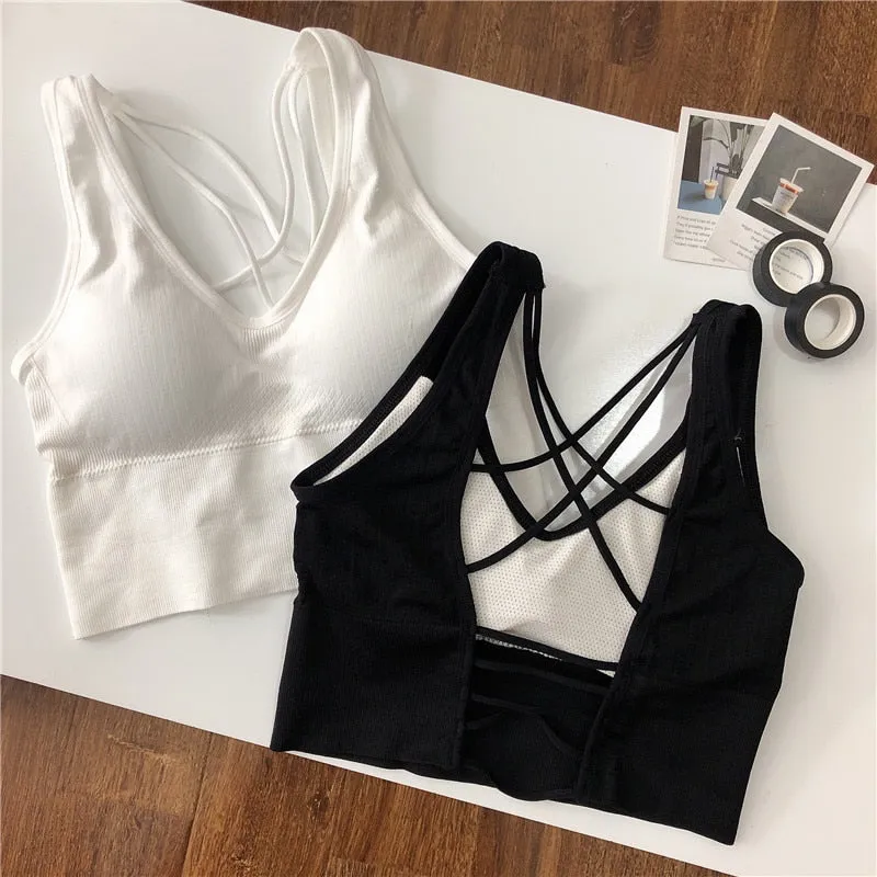 Back Supportive Athletic Bra