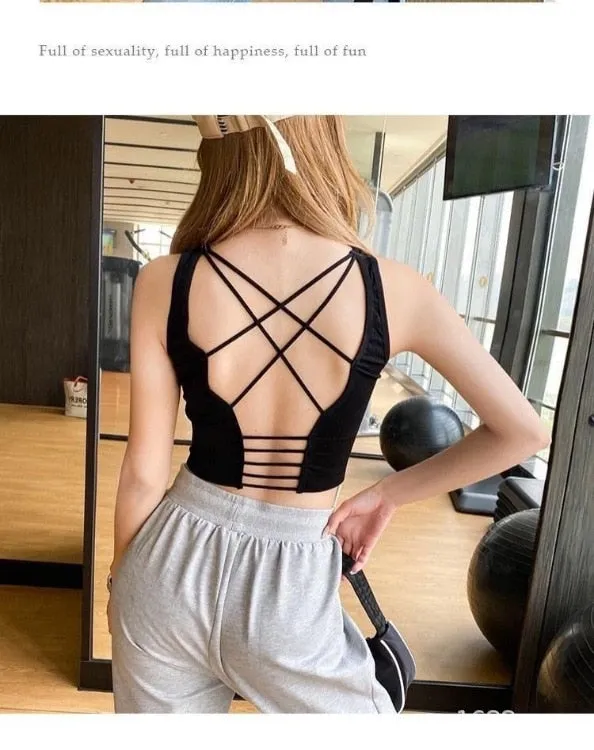 Back Supportive Athletic Bra