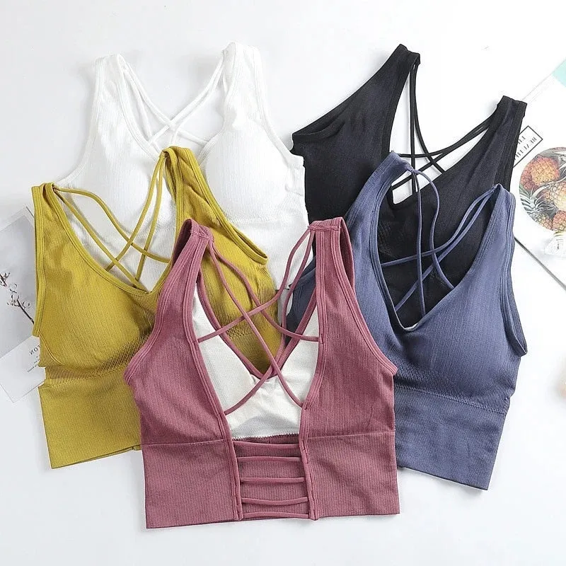 Back Supportive Athletic Bra