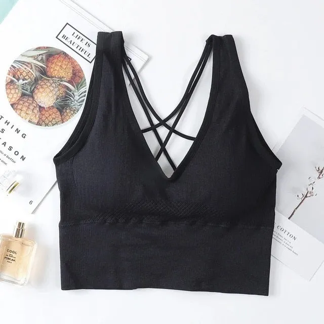 Back Supportive Athletic Bra