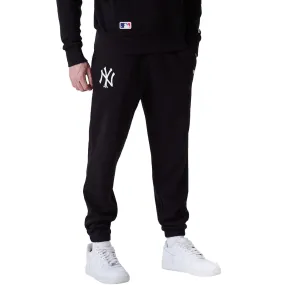 New Era Mens New York Yankees MLB Team Tapered Joggers - Black