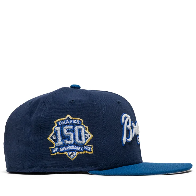 New Era x Politics Atlanta Braves 59FIFTY Fitted Hat - Oceanside