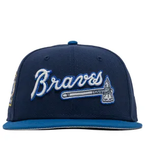 New Era x Politics Atlanta Braves 59FIFTY Fitted Hat - Oceanside